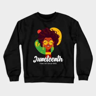 Juneteenth - Free-ish Since 1865 Crewneck Sweatshirt